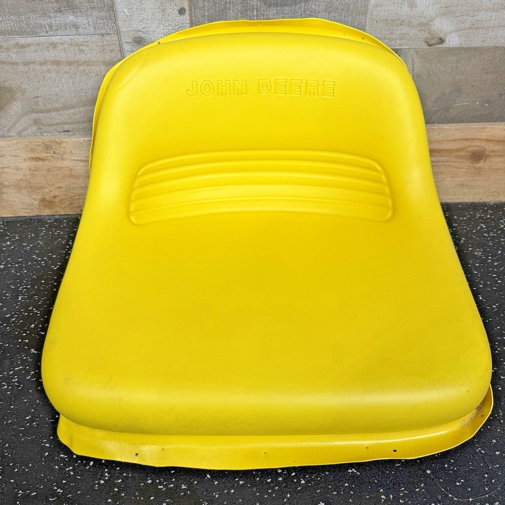 OEM John Deere Lawn Tractor Seat Pad Yellow No Base LX172 LX173 LX176 LX178 186
